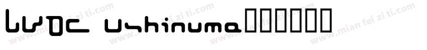 LVDC Ushinuma字体转换